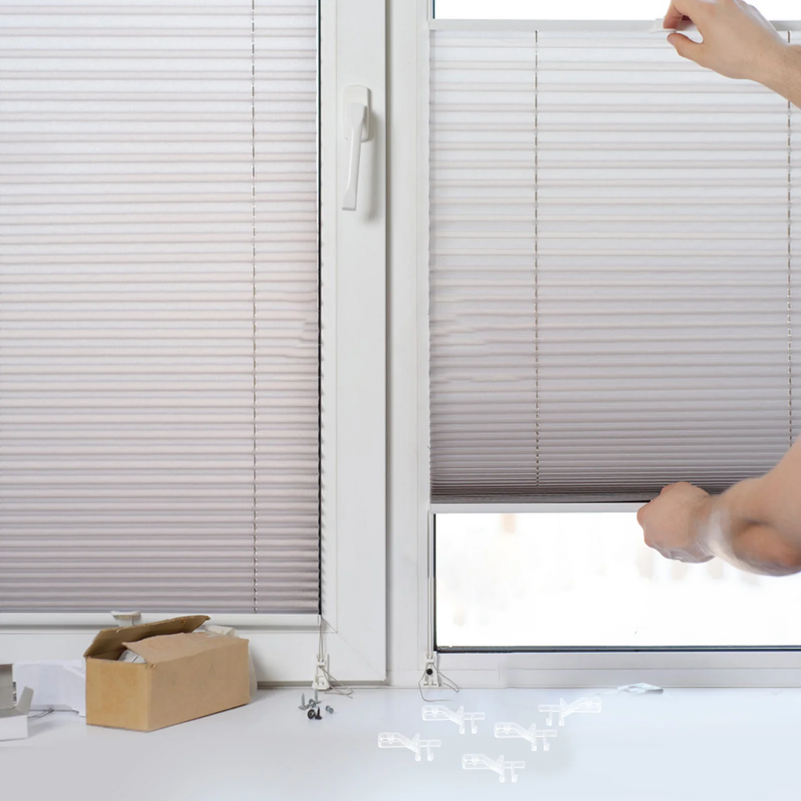 20pcs Valance Clips Blind Clips Replacement Vertical Blinds Valance Baffle Clamps Fitting Retainer Lightweight
20pcs Valance Clips Blind Clips Replacement Vertical Blinds Valance Baffle Clamps Fitting Retainer Lightweight