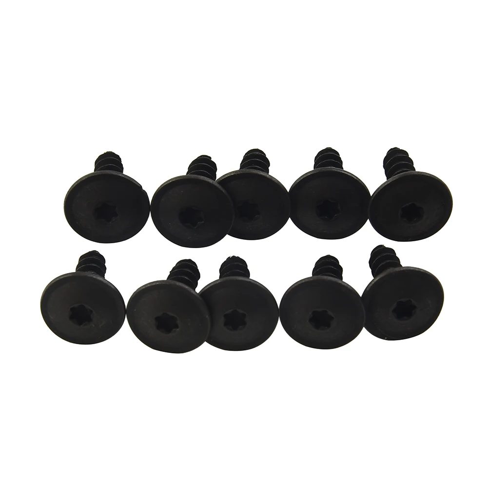 10pcs Torx Screws Bumper Engine Shield Cover Tray Clips Fastener Retainer For Install Side Skirts, Bumpers And Other Trims
10pcs Torx Screws Bumper Engine Shield Cover Tray Clips Fastener Retainer For Install Side Skirts, Bumpers And Other Trims