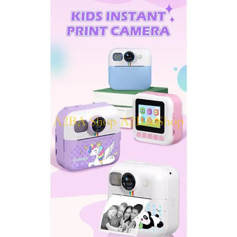 A2BA Portable Kids Camera With Games And 57mm Thermal Paper Printing Camera Gift
A2BA Portable Kids Camera With Games And 57mm Thermal Paper Printing Camera Gift