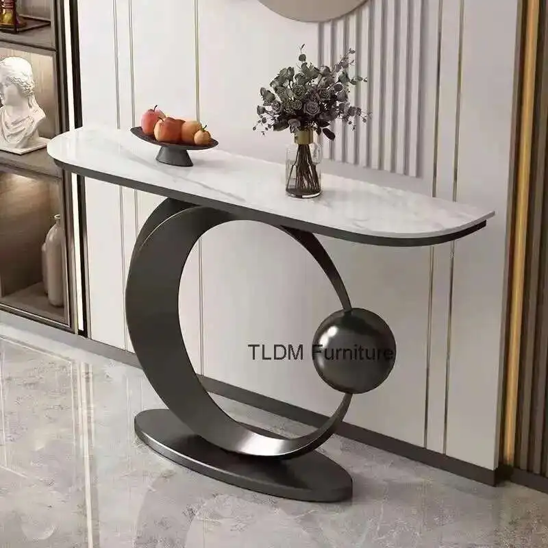 Luxury Modern Console Table Nordic Midcentry Center Lobby Console Table Hallway Entrance Wohnzimmer Tisch Living Room Furniture
Luxury Modern Console Table Nordic Midcentry Center Lobby Console Table Hallway Entrance Wohnzimmer Tisch Living Room Furniture