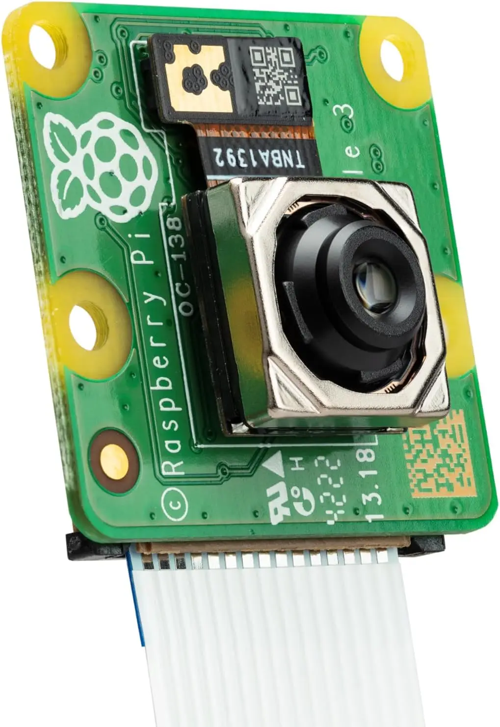 High-Resolution Camera Module for Raspberry Pi with Autofocus and Wide-Angle Lens