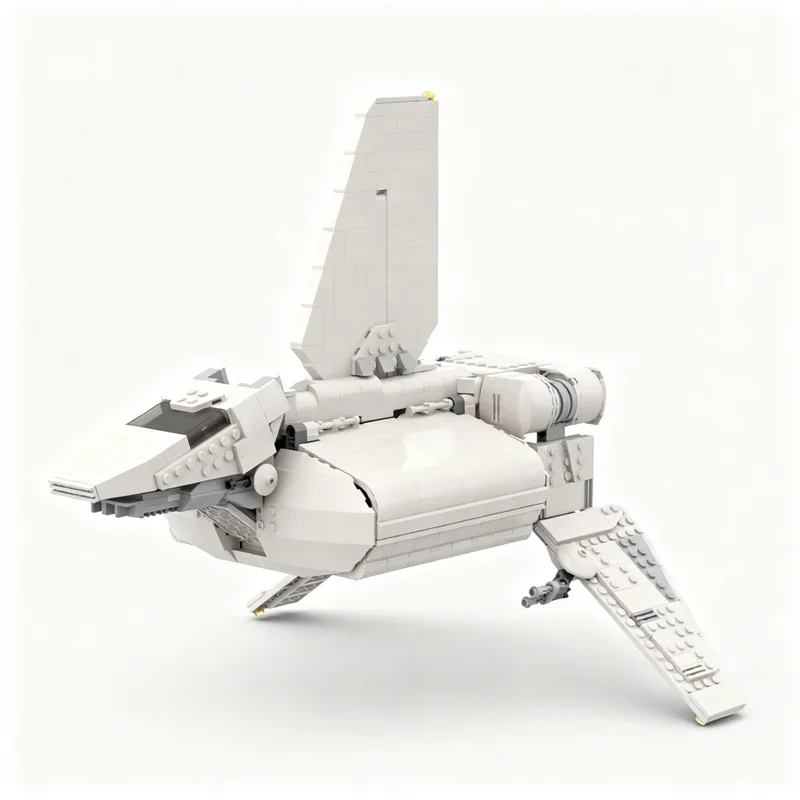 1120PCS Star Battle Movie MOC Impering Sentinel Class Landing Craft Model DIY Creative Assembly Building Blocks Birthday Gift
1120PCS Star Battle Movie MOC Impering Sentinel Class Landing Craft Model DIY Creative Assembly Building Blocks Birthday Gift