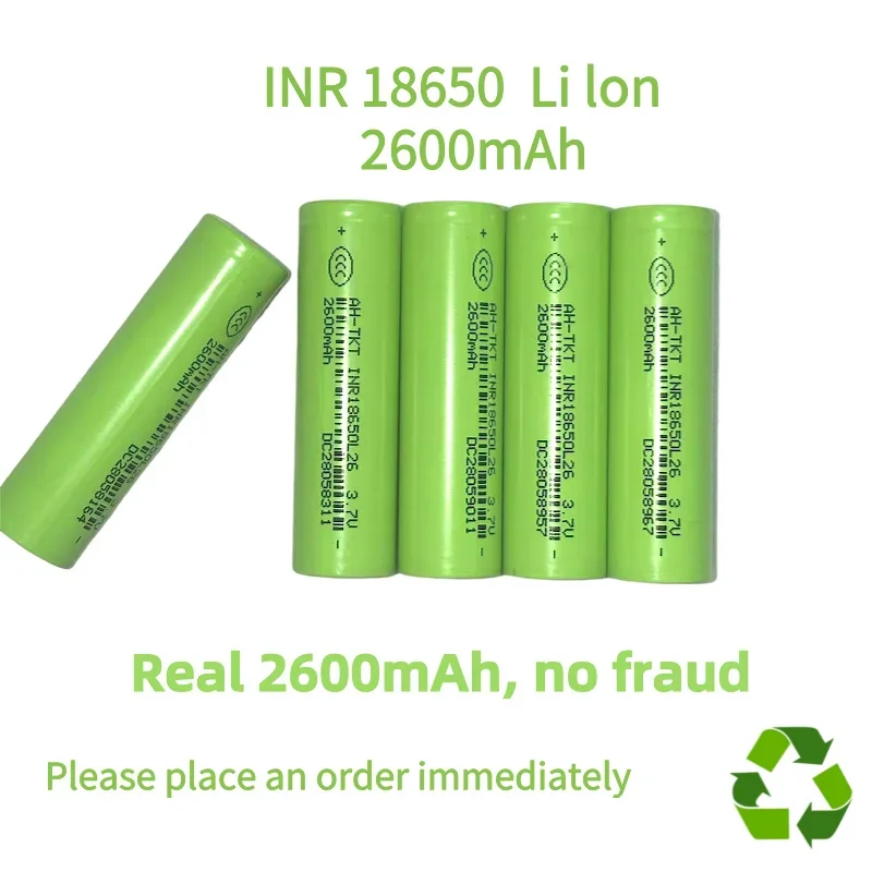 Free shipping Li lon 18650 power battery 3.7V real capacity 2600mAh electric drill screwdriver electric scooter e-cigarette
Free shipping Li lon 18650 power battery 3.7V real capacity 2600mAh electric drill screwdriver electric scooter e-cigarette