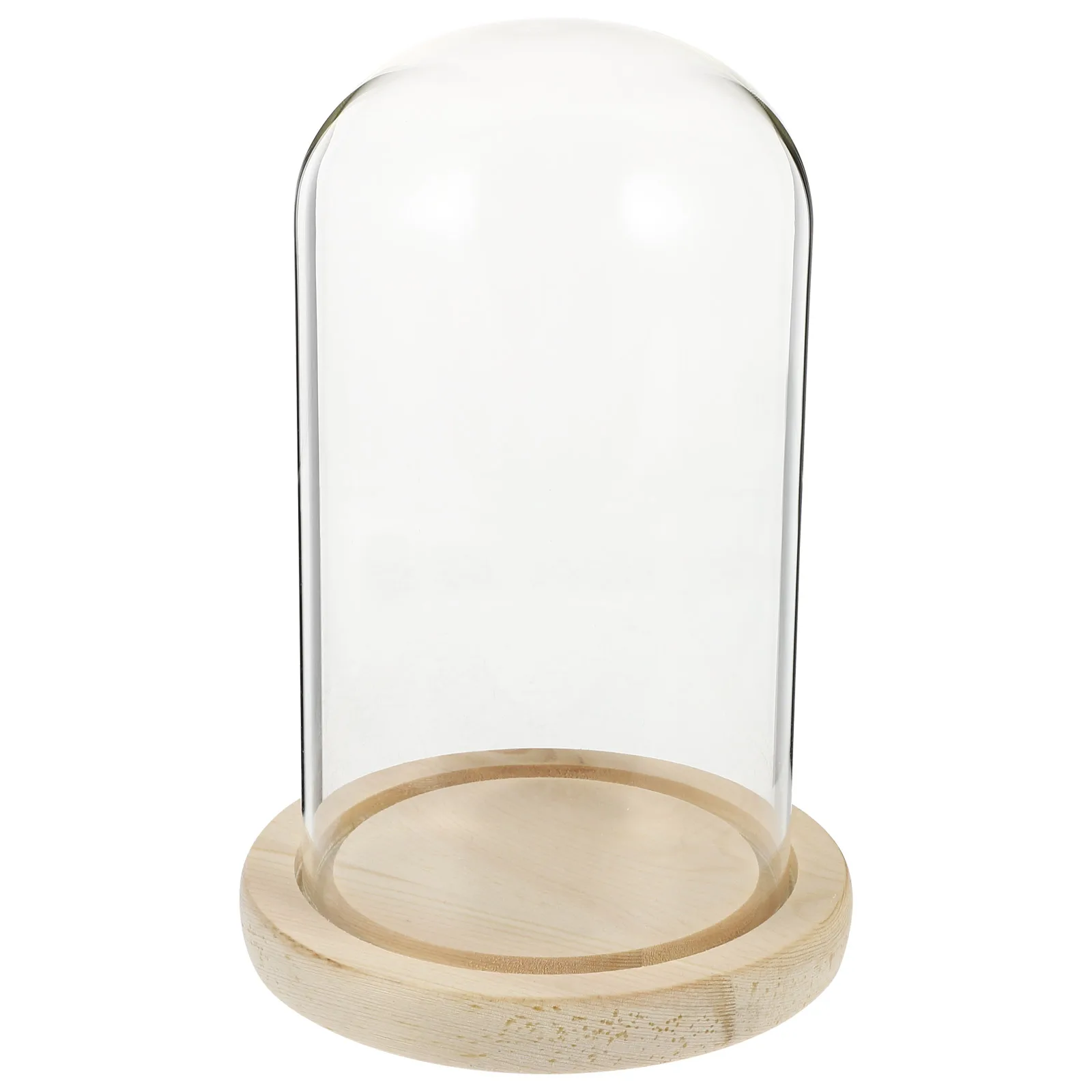 Glass Cover for Preserved Flower Decor Dustproof Terrarium Showcase Globe Container Vase Storage Bottle Wooden Base
Glass Cover for Preserved Flower Decor Dustproof Terrarium Showcase Globe Container Vase Storage Bottle Wooden Base