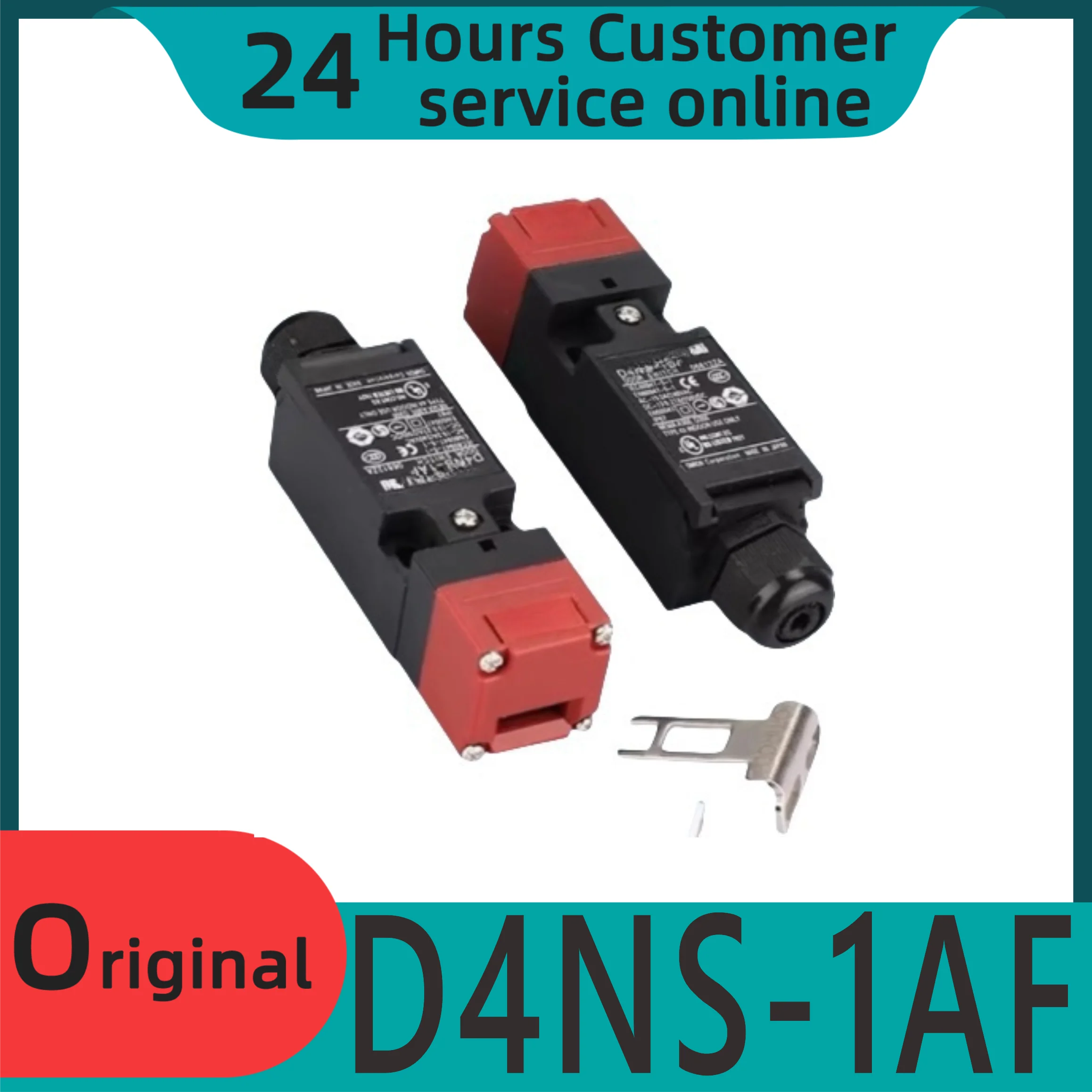 Совершенно новый оригинальный дверной выключатель с электромагнитным замком D4NS-1AF, D4NS-2AF, D4NS-4AF 
Совершенно новый оригинальный дверной выключатель с электромагнитным замком D4NS-1AF, D4NS-2AF, D4NS-4AF