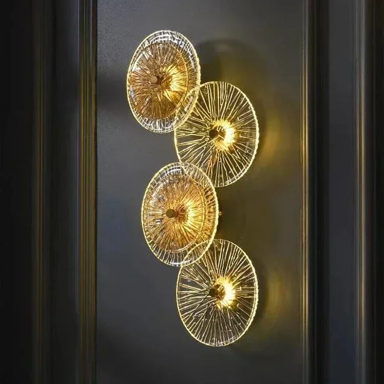 Modern Led Wall Lamp Home Decor Led Lamp Fixtures Gold MetalWall Scones Glass Wall Lighting Led Luminarias Room Decor Wall Decor
Modern Led Wall Lamp Home Decor Led Lamp Fixtures Gold MetalWall Scones Glass Wall Lighting Led Luminarias Room Decor Wall Decor