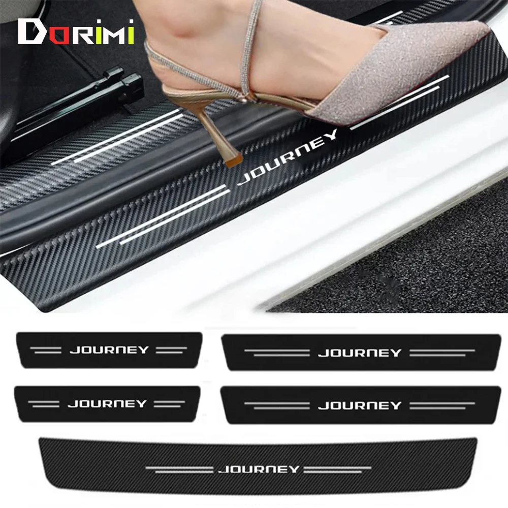 Carbon Fiber Car Door Threshold Sill for Dodge JOURNEY Logo Decoration Scuff Plate Stickers Rear Trunk Anti-scratches Film Decal
Carbon Fiber Car Door Threshold Sill for Dodge JOURNEY Logo Decoration Scuff Plate Stickers Rear Trunk Anti-scratches Film Decal
