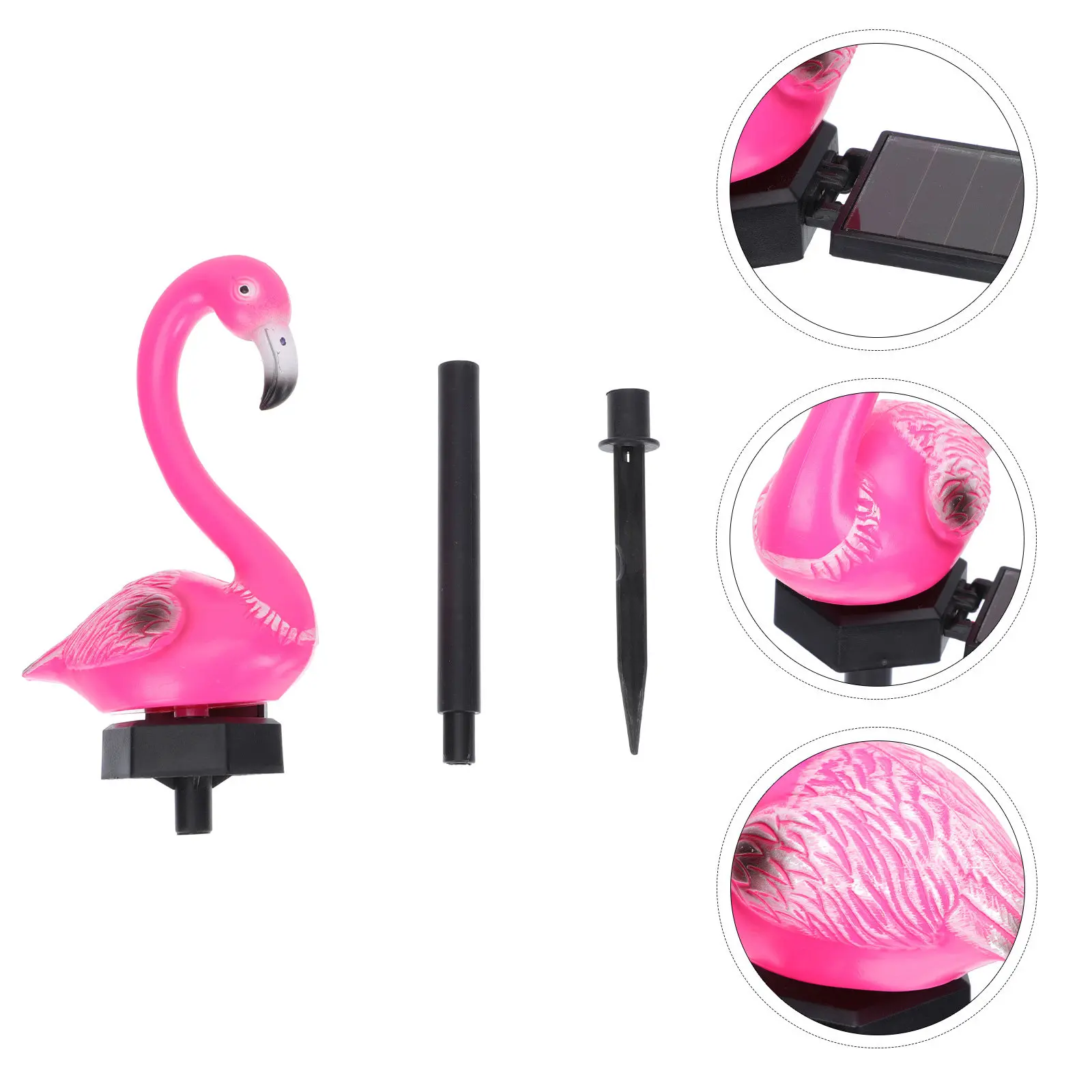 2Pcs Flamingo Solar Lawn Light Garden Solar Lamp Automatic Day Charging Night Lighting Resin Plastic Decorative Ground Inserted
2Pcs Flamingo Solar Lawn Light Garden Solar Lamp Automatic Day Charging Night Lighting Resin Plastic Decorative Ground Inserted