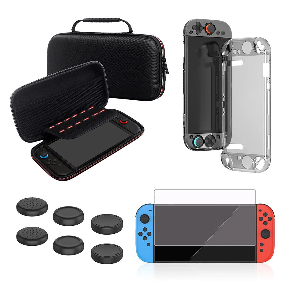 Travel Carrying Case for Switch 2 Large Accessories Bundle Screen Protector Hard Protective Cover With 12 Game Cards Accessories
Travel Carrying Case for Switch 2 Large Accessories Bundle Screen Protector Hard Protective Cover With 12 Game Cards Accessories