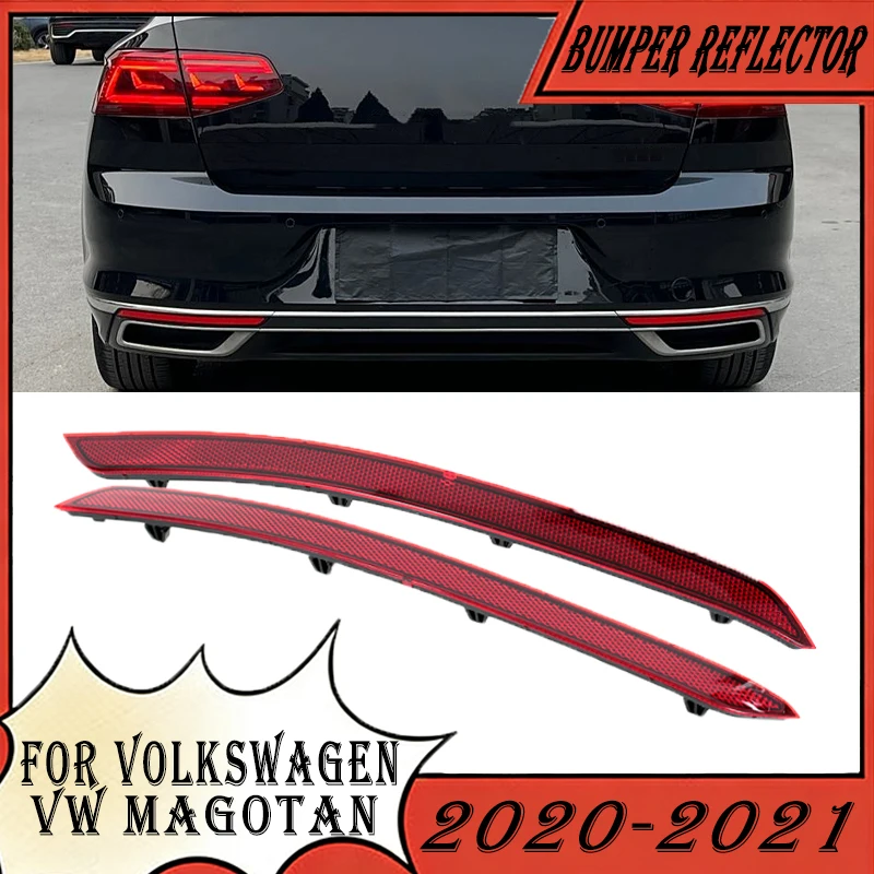 Car Rear Bumper Reflector Reversing Brake Light For Volkswagen VW Magotan 2020 2021 Rear Warning Light Stop Reflective Trim
Car Rear Bumper Reflector Reversing Brake Light For Volkswagen VW Magotan 2020 2021 Rear Warning Light Stop Reflective Trim