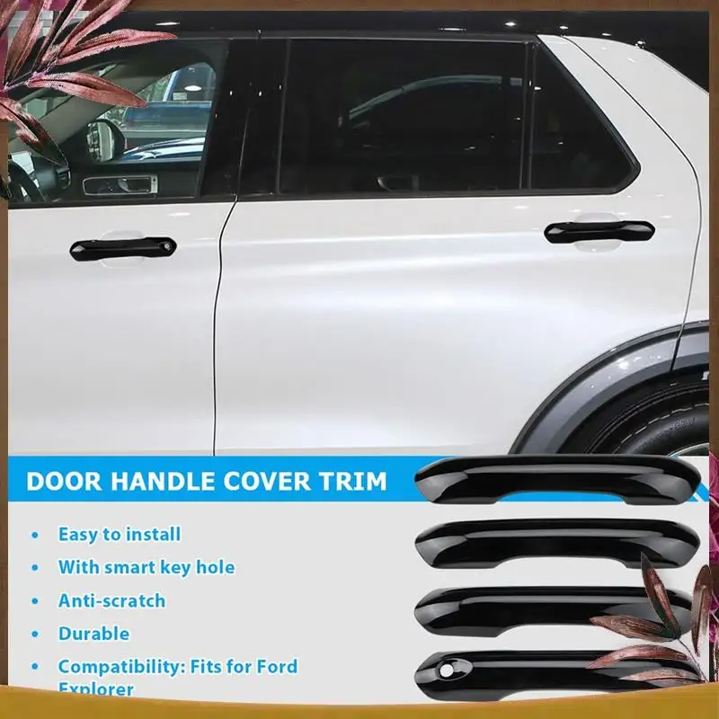 AB59-Exterior Door Handle Cover Trim For Ford Explorer 2020 2021 2022 2023 Parts - Black
AB59-Exterior Door Handle Cover Trim For Ford Explorer 2020 2021 2022 2023 Parts - Black