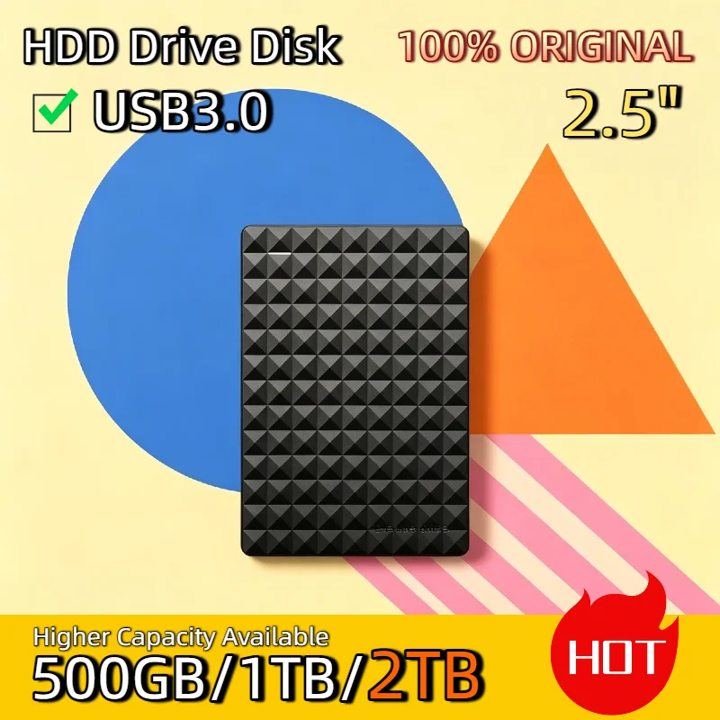 OEM For Seagate External Expansion 2.5 Inch Portable External Hard Drive USB 3.0 Ultra High Speed For Laptop Internal Storage
OEM For Seagate External Expansion 2.5 Inch Portable External Hard Drive USB 3.0 Ultra High Speed For Laptop Internal Storage