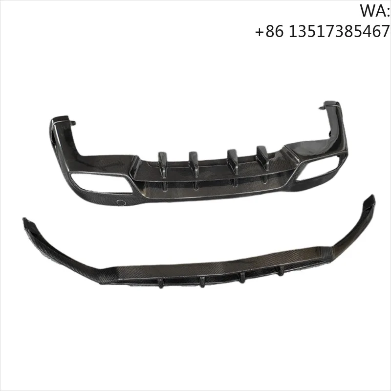 High Quality Genuine Carbon Fiber B-style Front Bumper Lip and Rear Diffuser Body Kit for Benz GLC GLC63 X253 Body Kit
High Quality Genuine Carbon Fiber B-style Front Bumper Lip and Rear Diffuser Body Kit for Benz GLC GLC63 X253 Body Kit