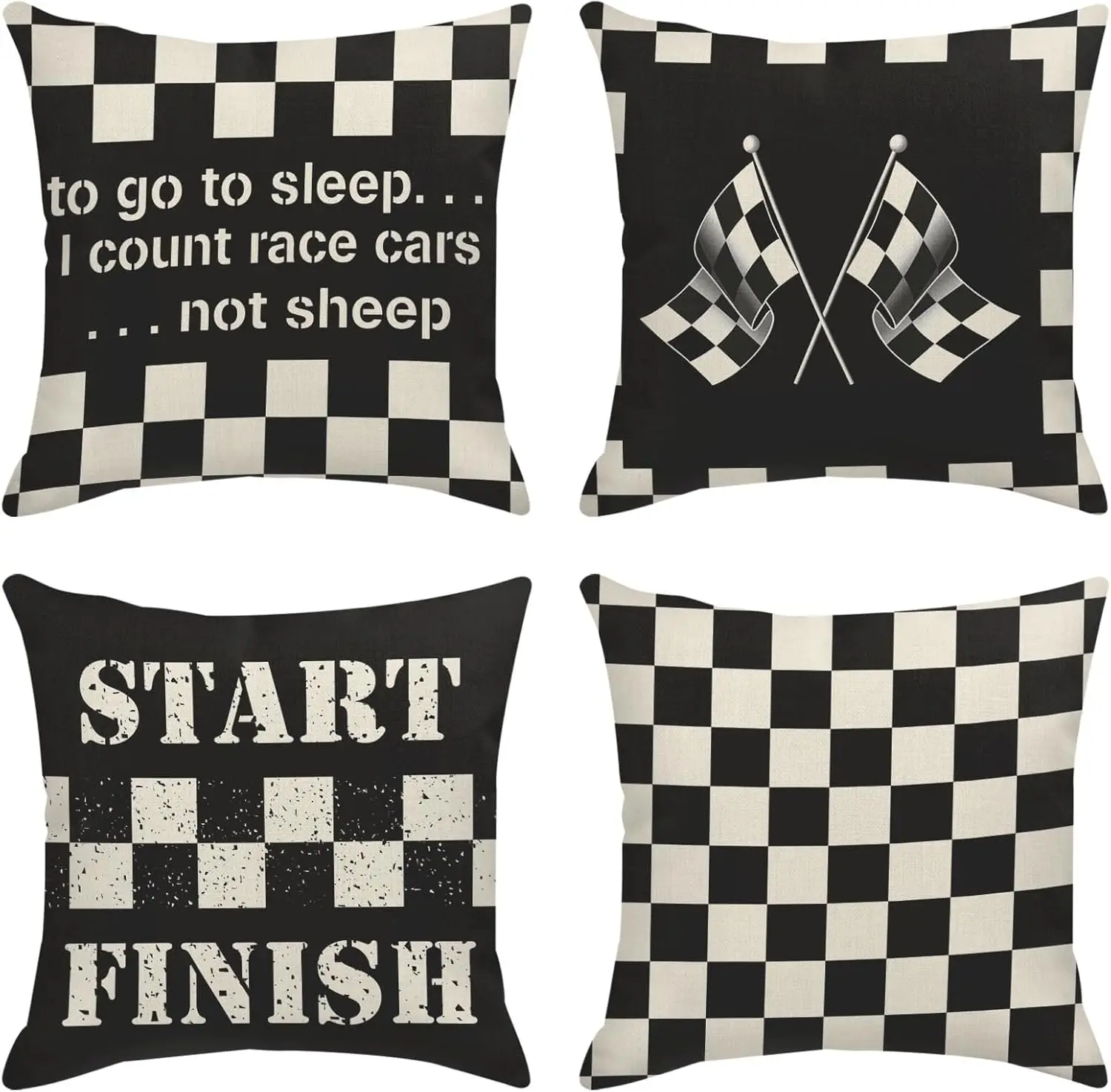 Home Decor Cushion Cases Couch Sofa Pillowcases Start Finish Race Checkered Complete
Home Decor Cushion Cases Couch Sofa Pillowcases Start Finish Race Checkered Complete