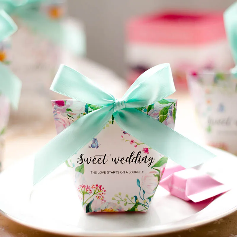 100pcs New European Sweet Wedding Favors Green / Pink Candy Boxes Party Gift Box Chocolate Box paper package
100pcs New European Sweet Wedding Favors Green / Pink Candy Boxes Party Gift Box Chocolate Box paper package