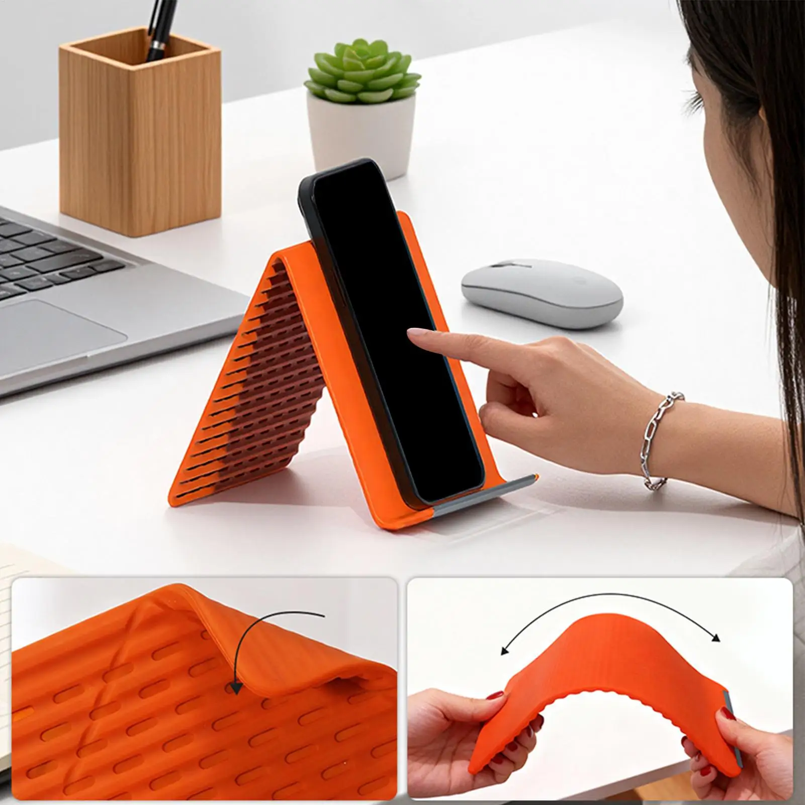 silicone phone holder Multi-Angle Adjustable Mount Flexible Phone Holder Bendable Freely into Any Shape Adjustable Stand
silicone phone holder Multi-Angle Adjustable Mount Flexible Phone Holder Bendable Freely into Any Shape Adjustable Stand