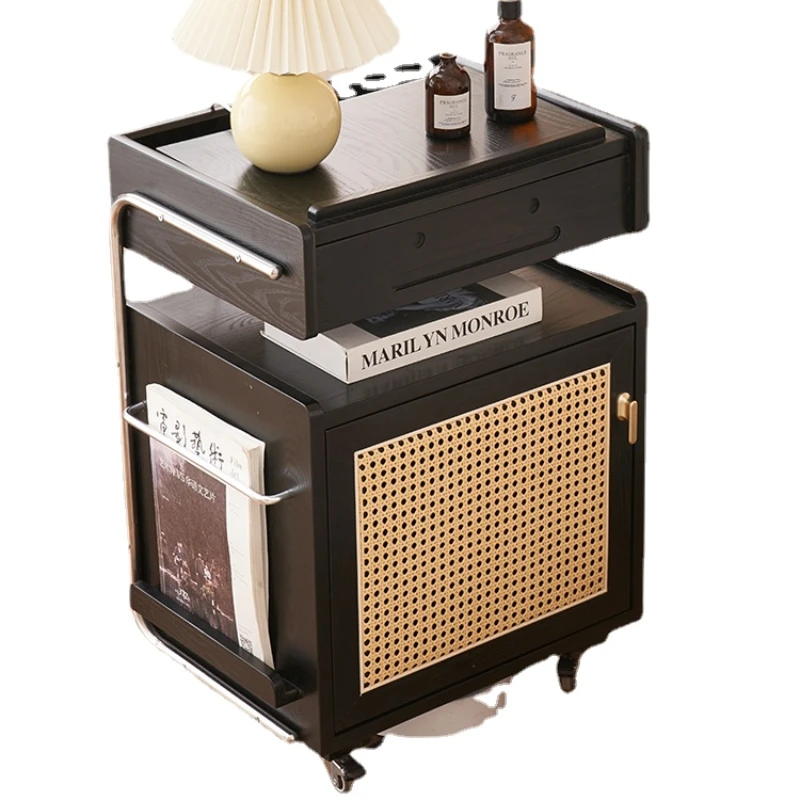 TLL Zhonggu Trolley Solid Wood Bedside Storage Rattan Cabinet Sofa Side Table
TLL Zhonggu Trolley Solid Wood Bedside Storage Rattan Cabinet Sofa Side Table