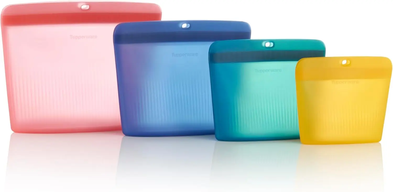 Ultimate Silicone 4-Bag Food Storage Set
Ultimate Silicone 4-Bag Food Storage Set