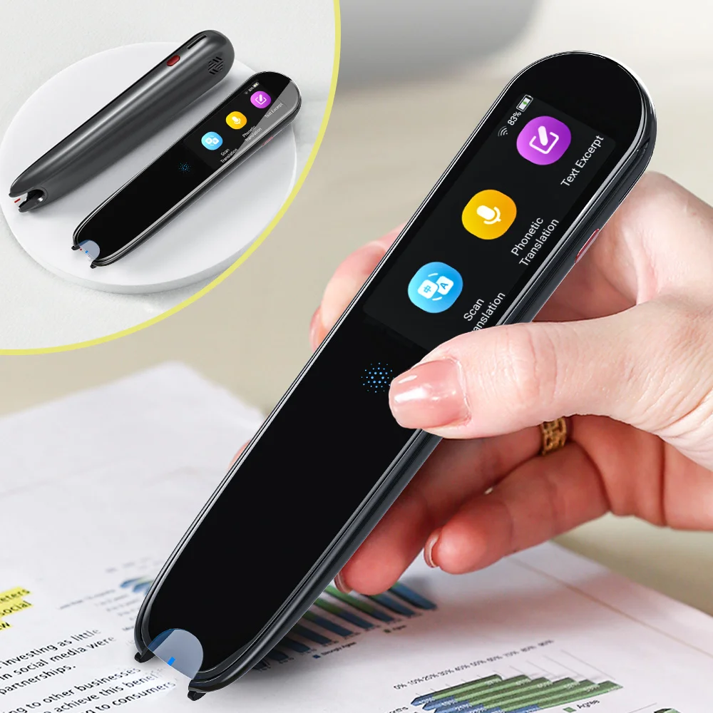 Scan Reader Pen X2 Translatorand Reading Pen for Reading Smart Voice Scan Translator Pen 112 Languages Translation E-Dictionary
Scan Reader Pen X2 Translatorand Reading Pen for Reading Smart Voice Scan Translator Pen 112 Languages Translation E-Dictionary