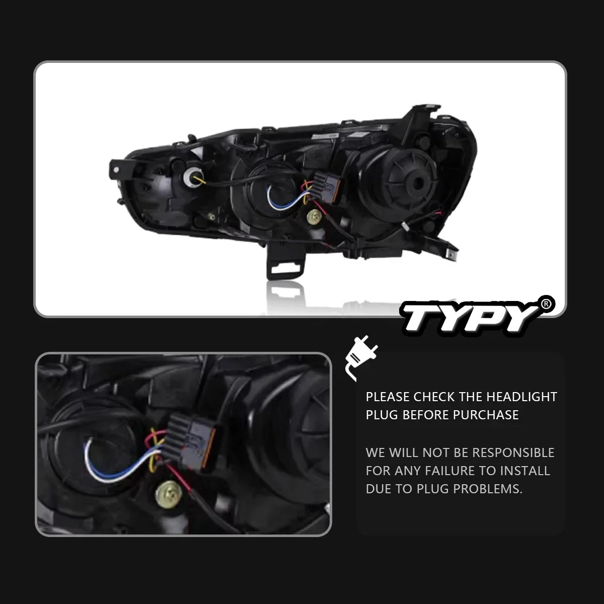 TYPY Автомобильные фары для Mitsubishi Lancer EVO X 2010-2022, обновленные модифицированные светодиодные фары, динамические указатели поворота, автомобильные DRL
TYPY Автомобильные фары для Mitsubishi Lancer EVO X 2010-2022, обновленные модифицированные светодиодные фары, динамические указатели поворота, автомобильные DRL