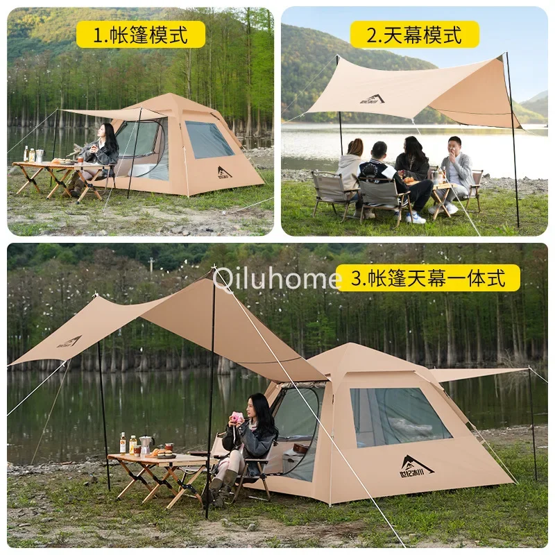 Tent Outdoor 3-4 People Portable Folding Canopy 2-in-1 Automatic Camping Camping Equipment Sun Protection
Tent Outdoor 3-4 People Portable Folding Canopy 2-in-1 Automatic Camping Camping Equipment Sun Protection