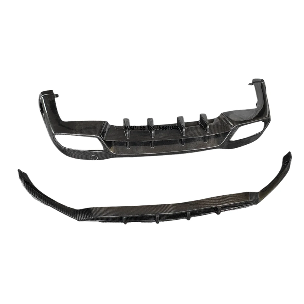 Genuine High Quality Carbon Fiber B-Style Front Bumper Lip and Rear Diffuser Body Kit for X253
Genuine High Quality Carbon Fiber B-Style Front Bumper Lip and Rear Diffuser Body Kit for X253