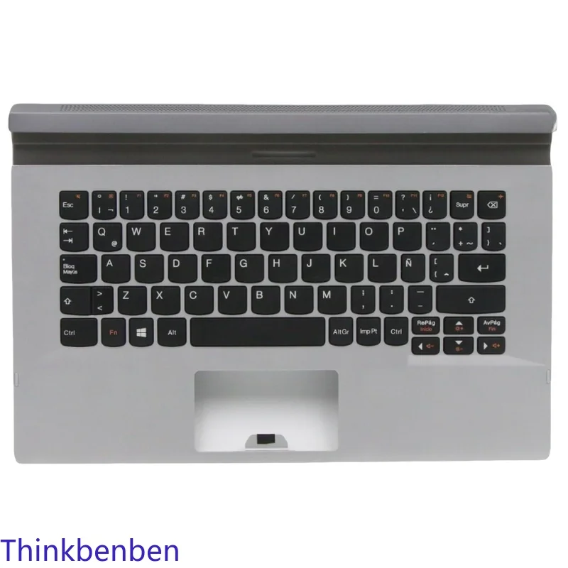 LAS Latin Spanish Silver Keyboard Upper Case Palmrest Shell Cover For Lenovo Miix 2 11 Tablet 90205276
LAS Latin Spanish Silver Keyboard Upper Case Palmrest Shell Cover For Lenovo Miix 2 11 Tablet 90205276