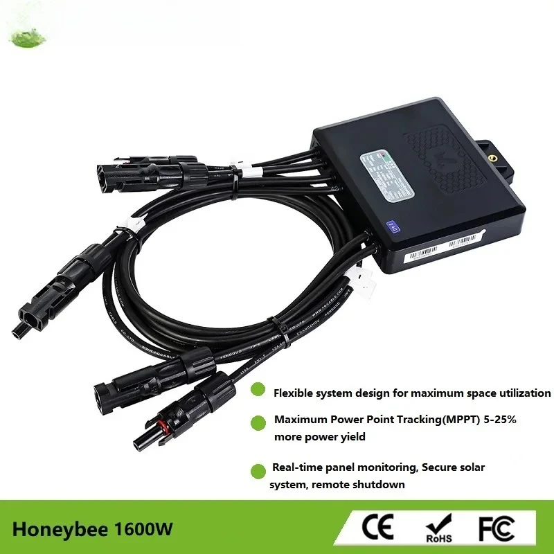 Ip68 Real-time Solar Panel Monitoring 1600W PV Power Optimizer MPPT 12V-75V Input Voltage-Limiting Anti-Hotspot
Ip68 Real-time Solar Panel Monitoring 1600W PV Power Optimizer MPPT 12V-75V Input Voltage-Limiting Anti-Hotspot