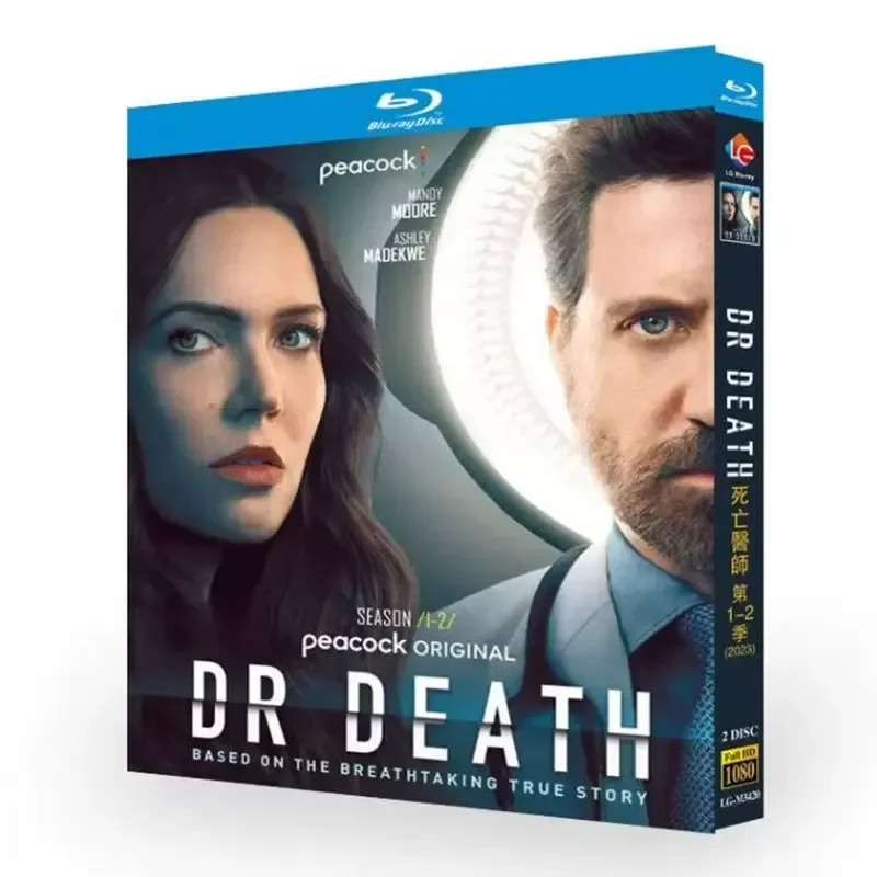BD Blu-ray Disc Doctor Death Seasons 1-2 US TV Series 1080p CD Box with Chinese and English Subtitles
BD Blu-ray Disc Doctor Death Seasons 1-2 US TV Series 1080p CD Box with Chinese and English Subtitles