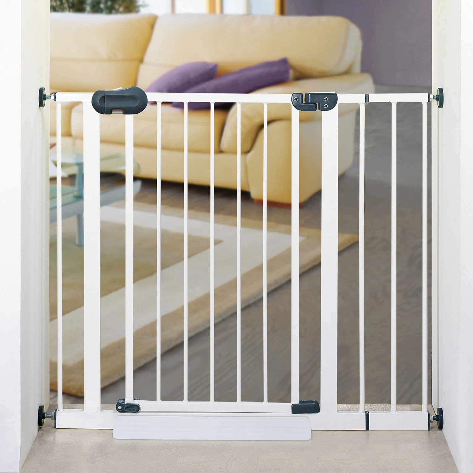 Safety Door Rail Accessories Baby Gate Fence Child Stopper Anti-kick Pedal Plastic Fixing Guardrail Fitting Non-slip Tooth Marks
Safety Door Rail Accessories Baby Gate Fence Child Stopper Anti-kick Pedal Plastic Fixing Guardrail Fitting Non-slip Tooth Marks
