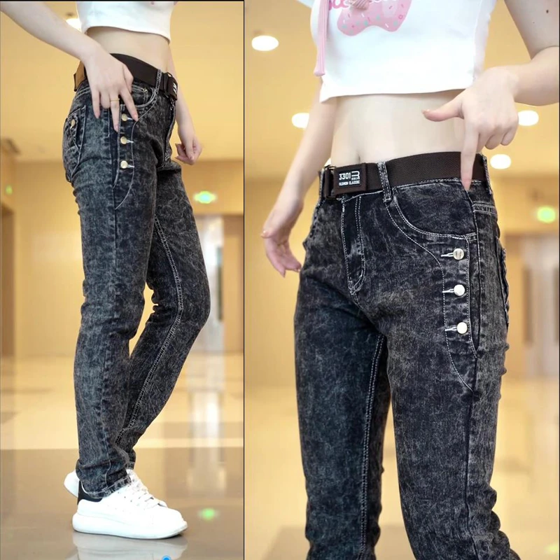 Новые мужские джинсы Slim Fit с эффектом потертости, повседневные, в корейском стиле, молодежные, износостойкие
Новые мужские джинсы Slim Fit с эффектом потертости, повседневные, в корейском стиле, молодежные, износостойкие