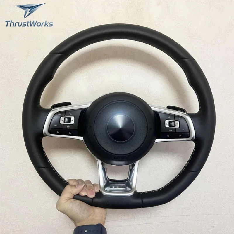 ThrustWorks Hot Sale White Leather Steering Wheel MK7 MK6 CC Jetta Tiguan Igh Quality New
ThrustWorks Hot Sale White Leather Steering Wheel MK7 MK6 CC Jetta Tiguan Igh Quality New