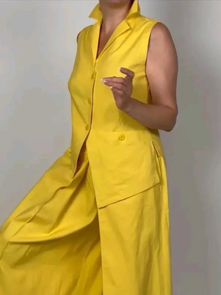 Yeezzi женский хлопковый льняной жилет с лацканами, новинка 2023 года, летние однотонные блузки без рукавов с пуговицами, повседневные модные асимметричные блузки
Yeezzi женский хлопковый льняной жилет с лацканами, новинка 2023 года, летние однотонные блузки без рукавов с пуговицами, повседневные модные асимметричные блузки