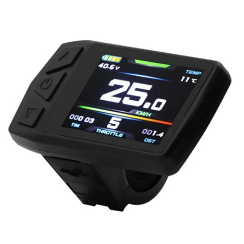 AU34-Intelligent Colorful LCD Meter Bicycle Color Screen LCD Instrument For KT TF01U For Bicycles And Electric Bicycles
AU34-Intelligent Colorful LCD Meter Bicycle Color Screen LCD Instrument For KT TF01U For Bicycles And Electric Bicycles