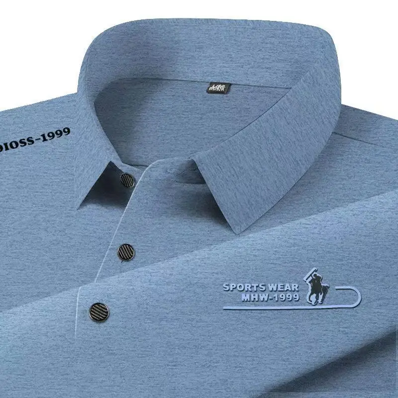 2025 New Men's Golf Summer Collar T-shirt, Loose, Elastic, Quick Drying and Moisture Absorbing Top
2025 New Men's Golf Summer Collar T-shirt, Loose, Elastic, Quick Drying and Moisture Absorbing Top