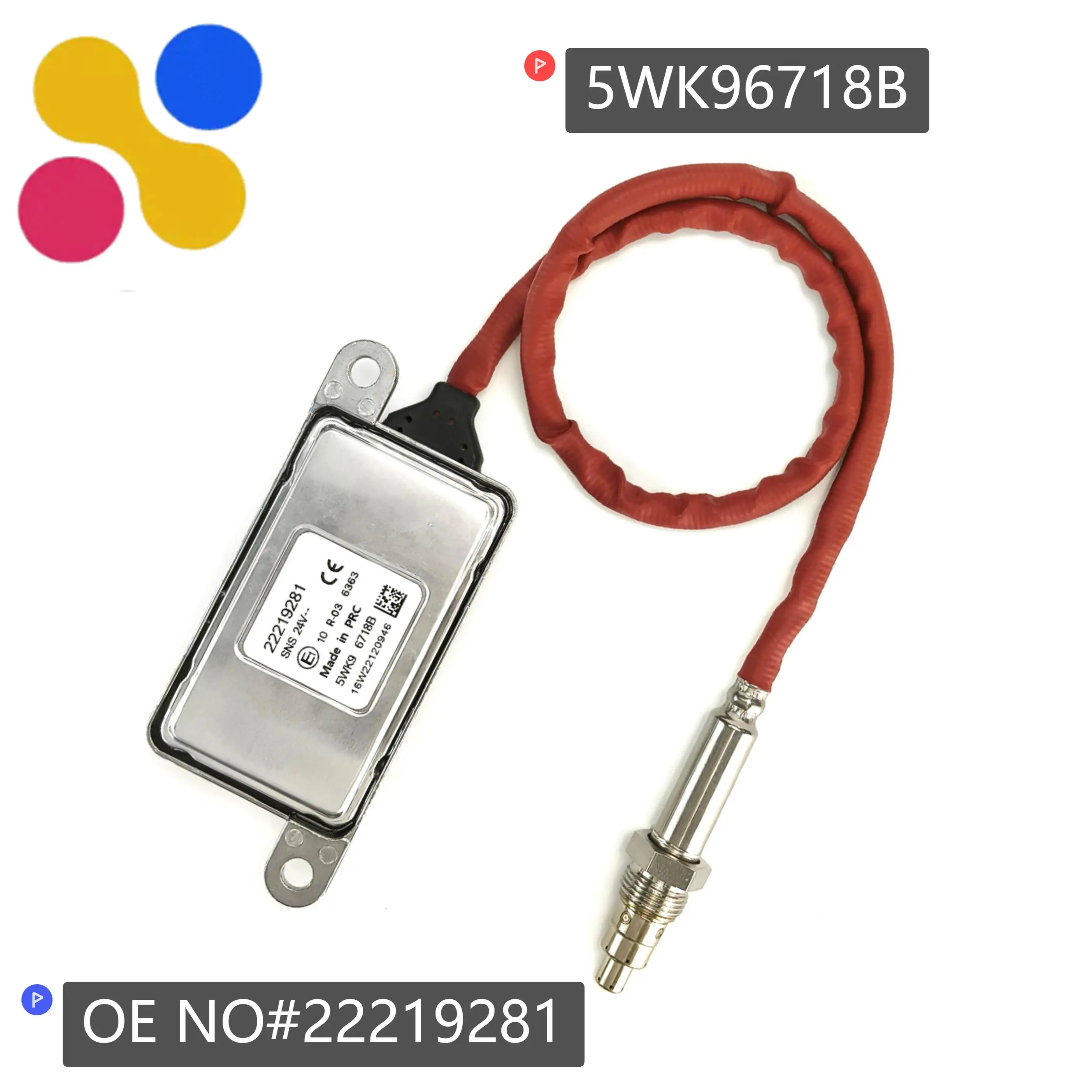 22219281 5WK96718B Nitrogen Oxygen Sensor High Performance NOx Sensor for VOLVO FH4 FM4 Euro6 Truck Parts
22219281 5WK96718B Nitrogen Oxygen Sensor High Performance NOx Sensor for VOLVO FH4 FM4 Euro6 Truck Parts