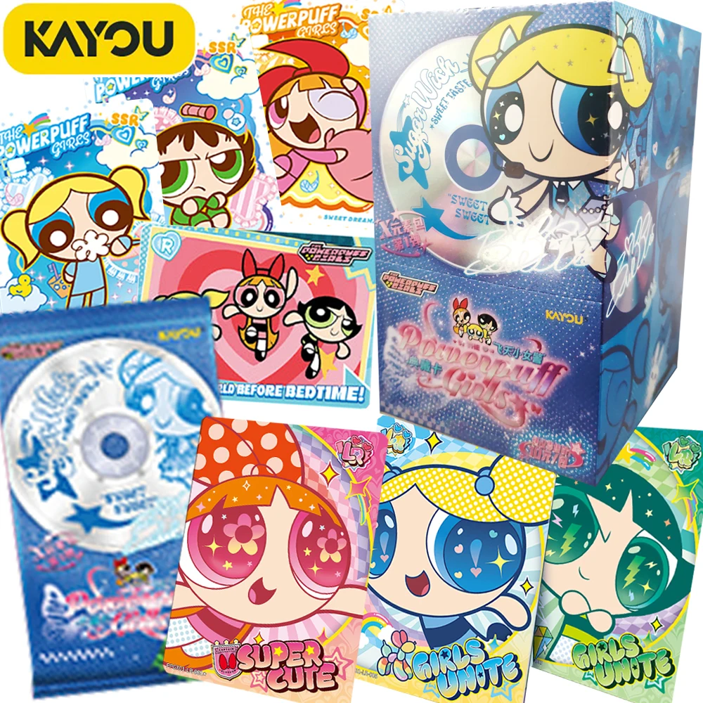 Kayou Genuine The Powerpuff Girls Collection Cards for Kids Animated Lovely Character X Element Package Series Cards Xmas Gifts
Kayou Genuine The Powerpuff Girls Collection Cards for Kids Animated Lovely Character X Element Package Series Cards Xmas Gifts
