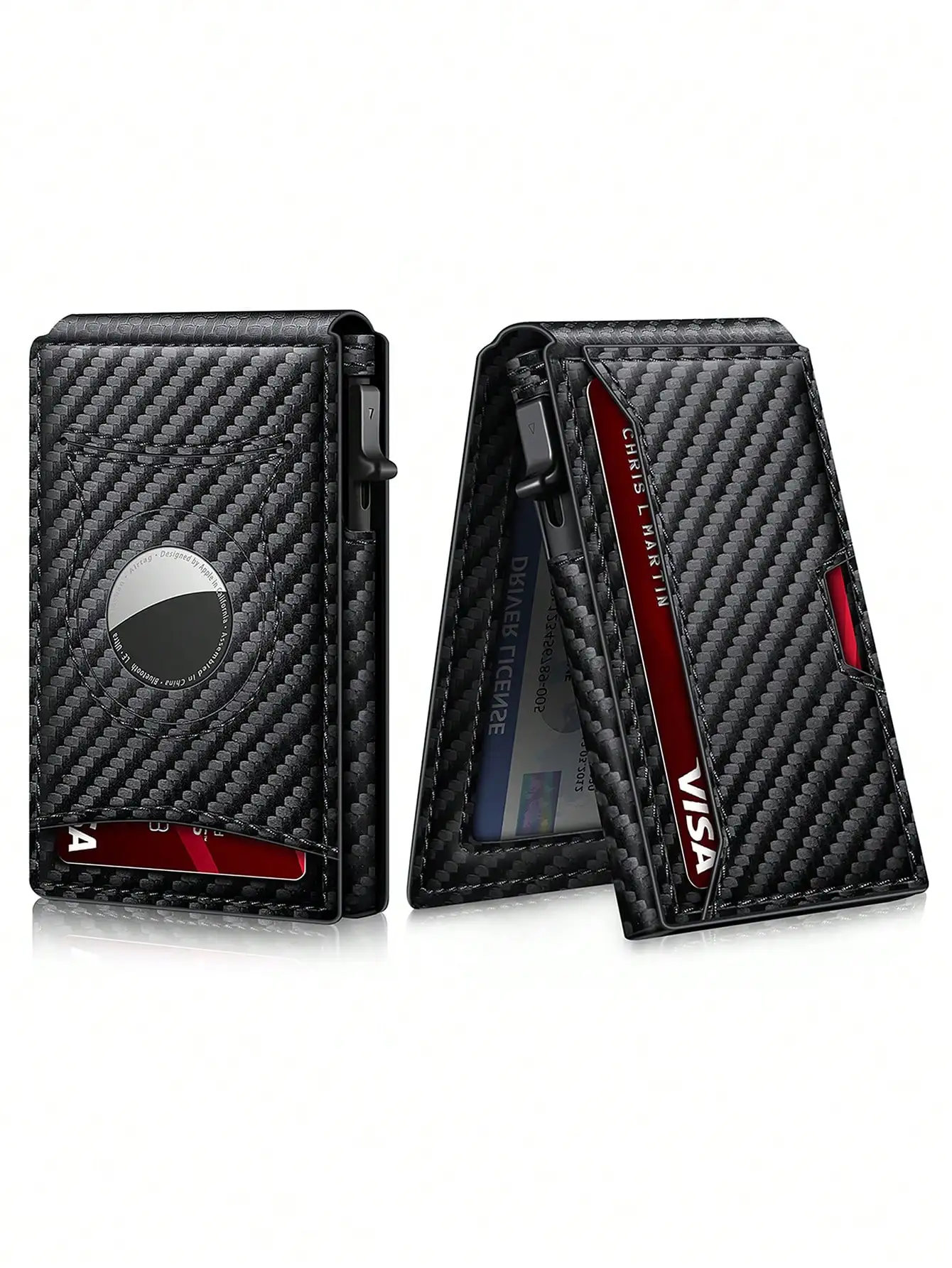 Anti-Theft Compatible With Airtag Wallet Carbon Fiber Trifold Magnet Gifts Card Holder Wallet Business Card Holder Credit Card Holder Id Card Holder For Men Mini Wallet Card Wallet Rfid Wallet
Anti-Theft Compatible With Airtag Wallet Carbon Fiber Trifold Magnet Gifts Card Holder Wallet Business Card Holder Credit Card Holder Id Card Holder For Men Mini Wallet Card Wallet Rfid Wallet