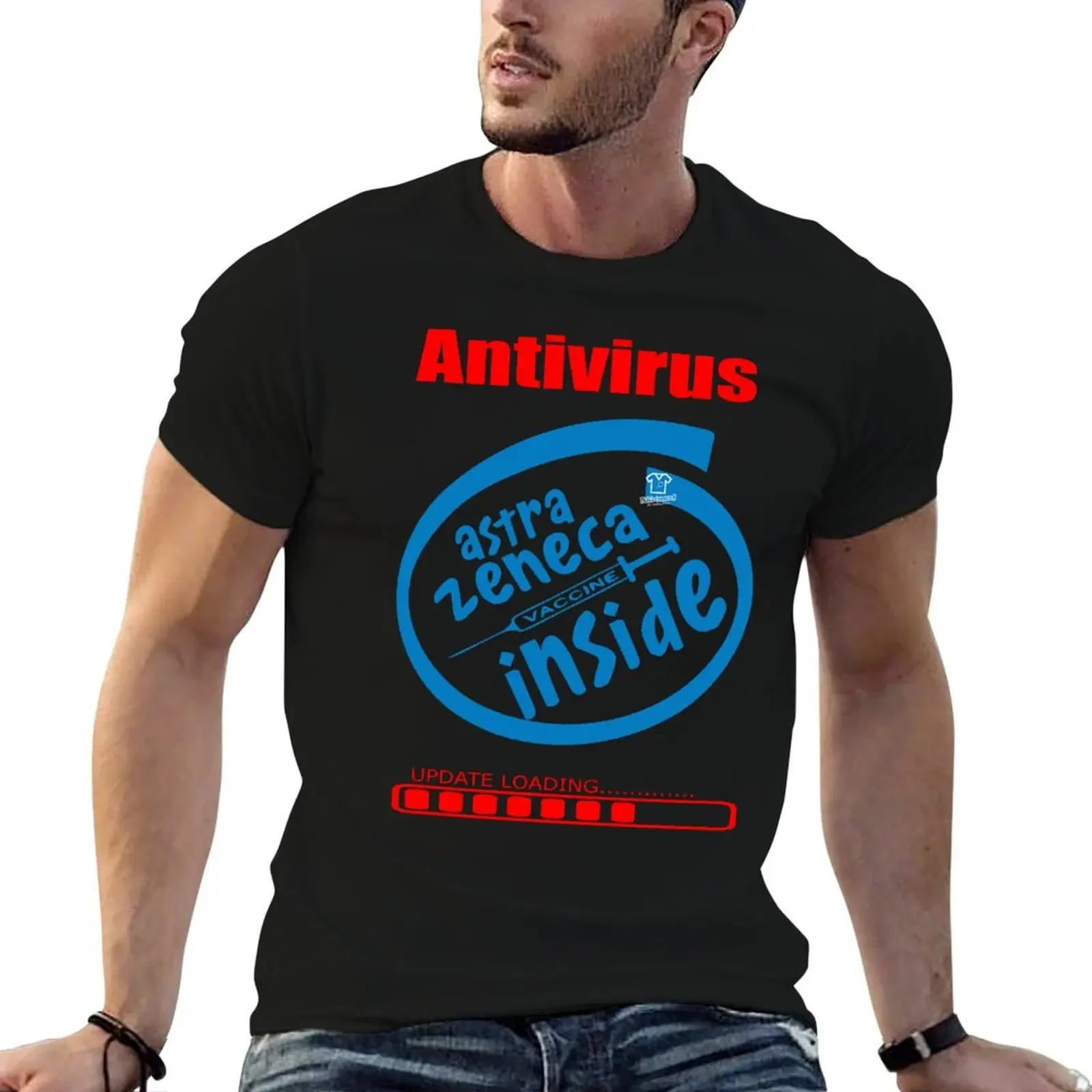 ANTIVIRUS ASTRA ZENECA VACCINE INSIDE T-Shirt vintage clothes kawaii clothes boys animal print vintage t shirts men clothes
ANTIVIRUS ASTRA ZENECA VACCINE INSIDE T-Shirt vintage clothes kawaii clothes boys animal print vintage t shirts men clothes