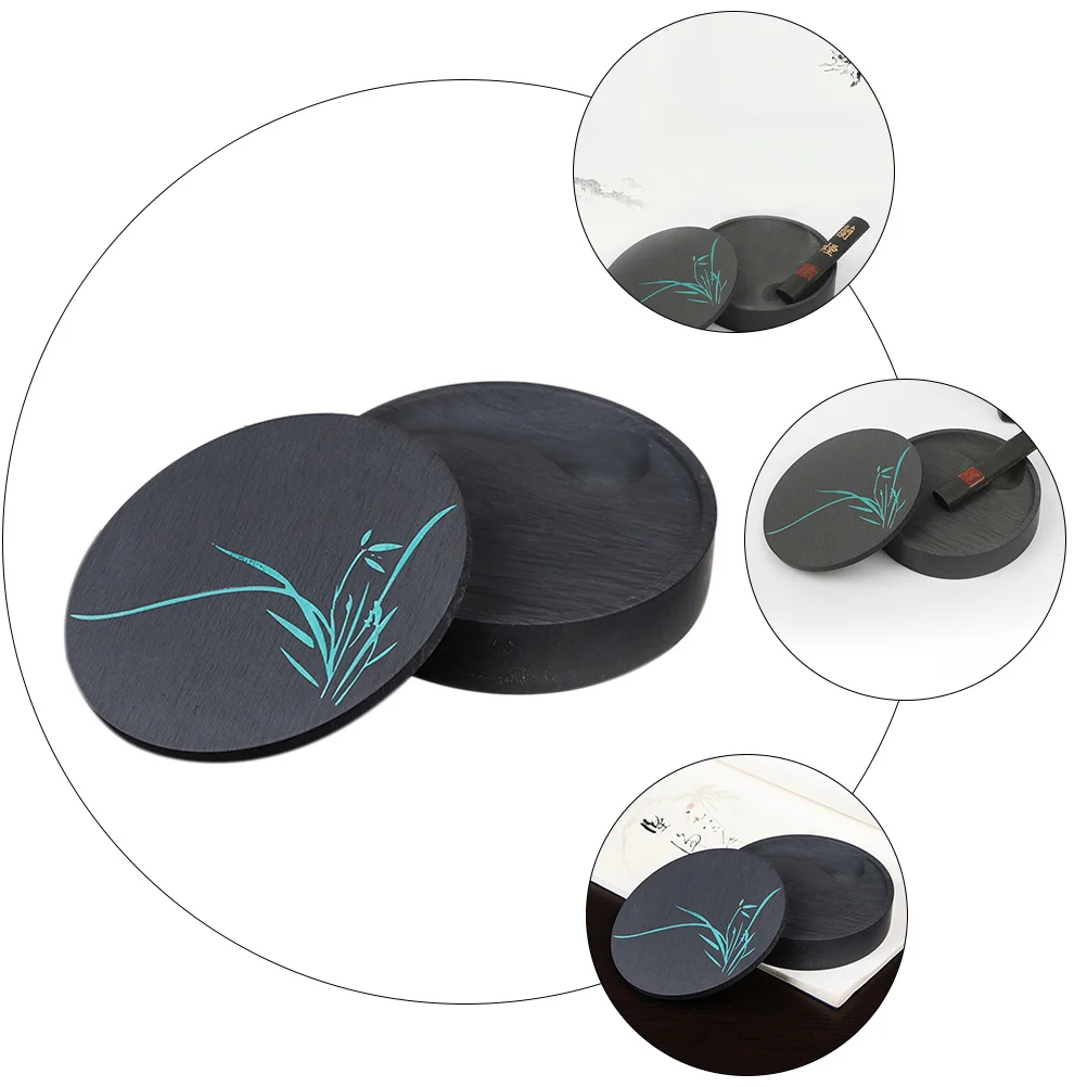 1Set Inkstone Round Natural Stone Chinese Calligraphy Inkslab Smooth Surface for Sumi Painting Writing Students Artists
1Set Inkstone Round Natural Stone Chinese Calligraphy Inkslab Smooth Surface for Sumi Painting Writing Students Artists