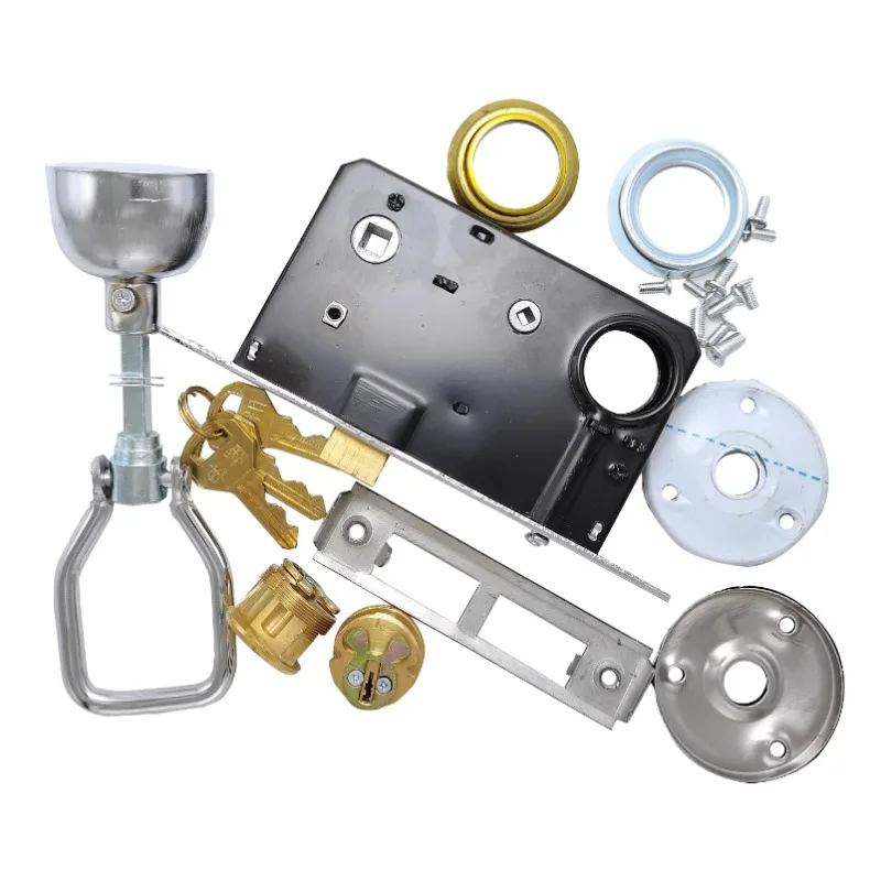 Iron Door Lock Round Handle Pull Ring 9472/mortise Door Lock Core Old-fashioned Iron Anti-theft Door Lock
Iron Door Lock Round Handle Pull Ring 9472/mortise Door Lock Core Old-fashioned Iron Anti-theft Door Lock