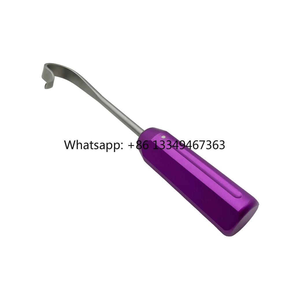 Stainless Steel Autoclavable Retractor Aluminum Handle Levator Hook Veterinary
Stainless Steel Autoclavable Retractor Aluminum Handle Levator Hook Veterinary
