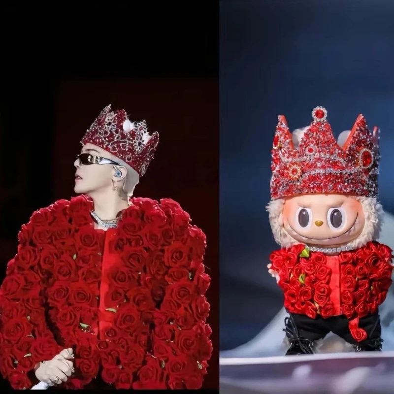 GD Quan Zhilong concert with the same rose crown 17 Labubuwa clothes 123 generation doll clothes romantic style
GD Quan Zhilong concert with the same rose crown 17 Labubuwa clothes 123 generation doll clothes romantic style