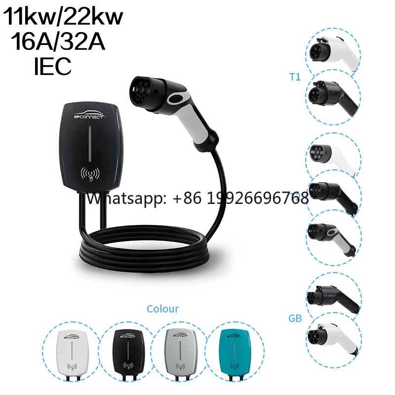 11kw 22kw 16A 32A IEC Ev Car Charger Ev Charging Station Ev Wallbox Charger
11kw 22kw 16A 32A IEC Ev Car Charger Ev Charging Station Ev Wallbox Charger