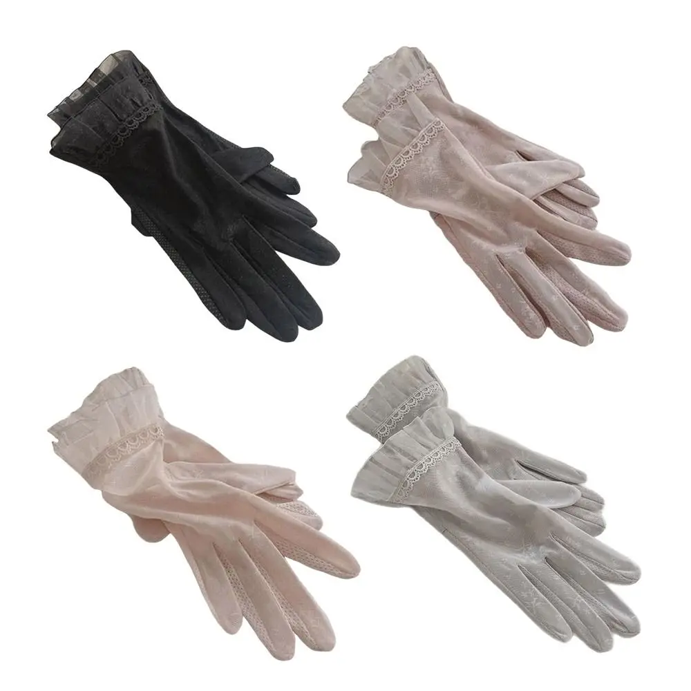 Cooling Sunscreen Touch Screen Gloves Breathable Anti Slip Ice Silk Gloves Sun Protection UV Protection Five Finger Glove Summer
Cooling Sunscreen Touch Screen Gloves Breathable Anti Slip Ice Silk Gloves Sun Protection UV Protection Five Finger Glove Summer