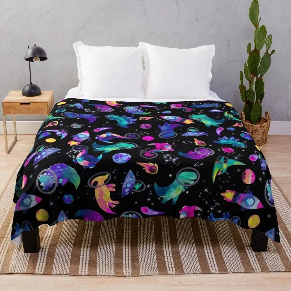 Space Dinosaur Astronauts Watercolor Pink Purple Pattern Throw Blanket Decoratives Hairy Blankets
Space Dinosaur Astronauts Watercolor Pink Purple Pattern Throw Blanket Decoratives Hairy Blankets