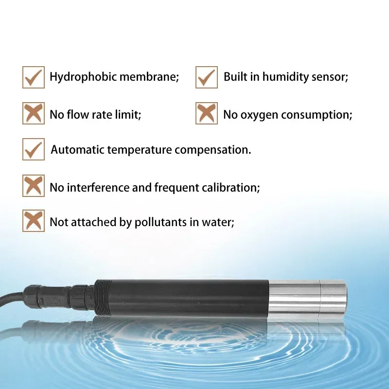 2025 fluorescence luminescent bioprocess DO probe electrode, digital online monitoring water dissolved sensor in shrimp farm
2025 fluorescence luminescent bioprocess DO probe electrode, digital online monitoring water dissolved sensor in shrimp farm