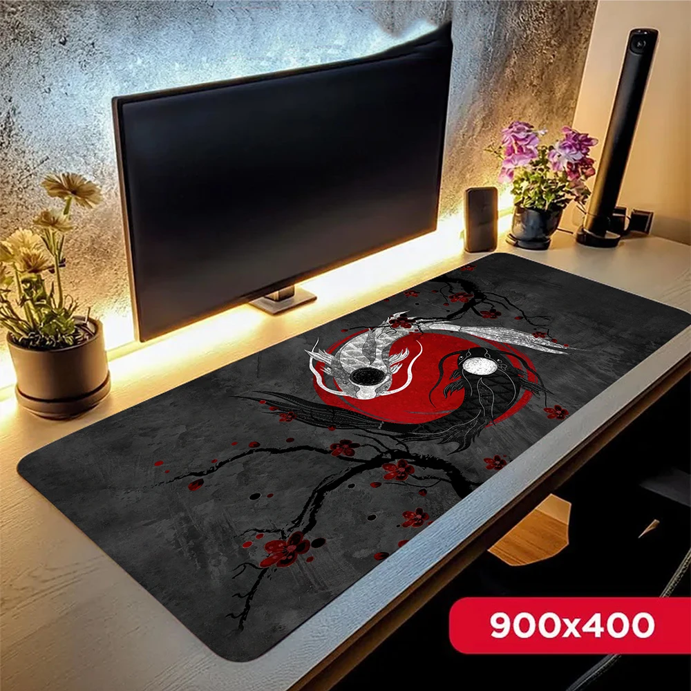 Japanese Style Koi/Dragon Mousepad Large Mouse Pad Lock Edge Mouse Mat XXL Soft Mause Mats Gamer Grande Table Mats Keyboard Pads
Japanese Style Koi/Dragon Mousepad Large Mouse Pad Lock Edge Mouse Mat XXL Soft Mause Mats Gamer Grande Table Mats Keyboard Pads