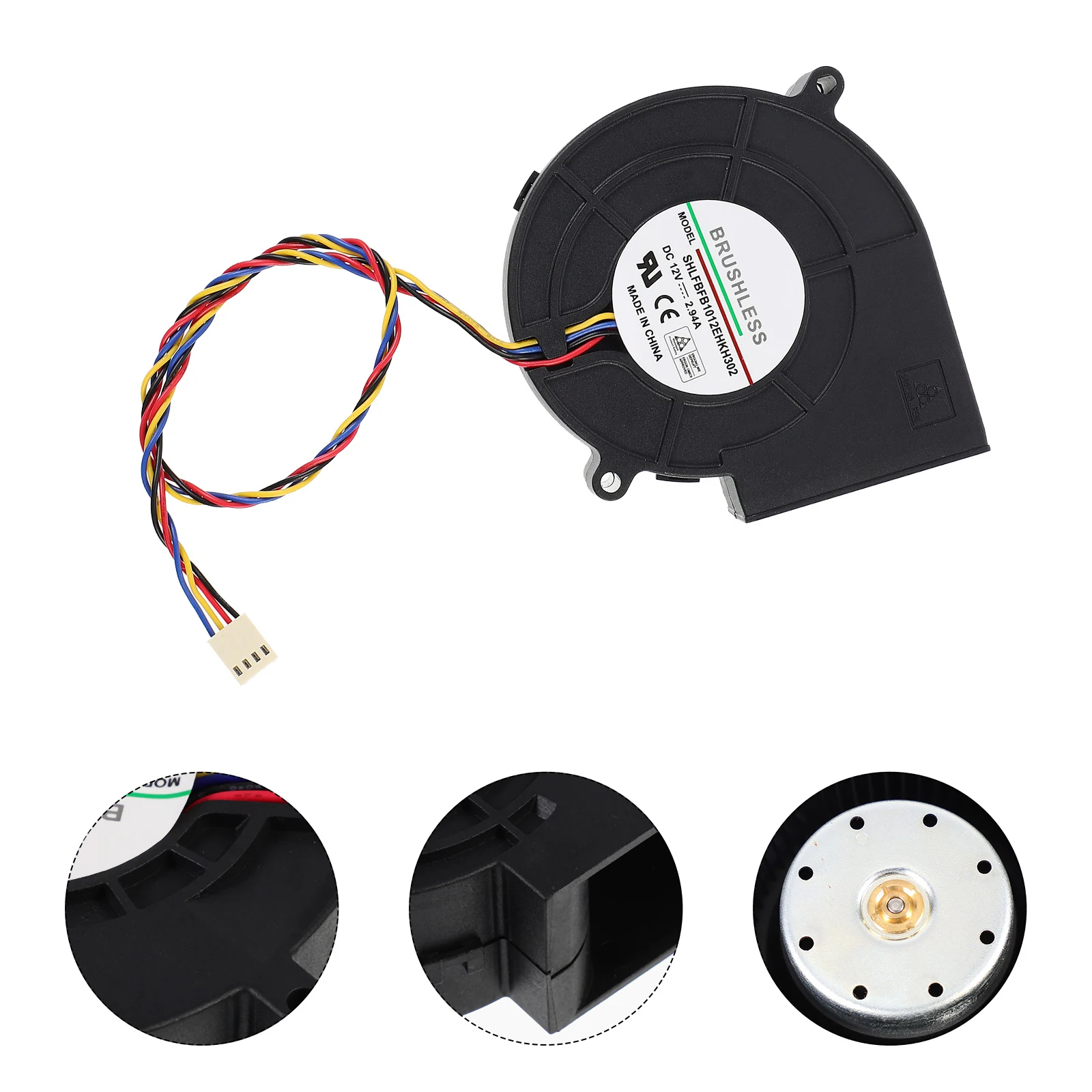 Dc Turbo Blower Fan 12V 2.94A High Precision Double Bearing Dissipation Long Life Oven Grill Furnace Cooling
Dc Turbo Blower Fan 12V 2.94A High Precision Double Bearing Dissipation Long Life Oven Grill Furnace Cooling