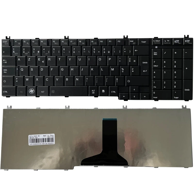 Новая клавиатура для ноутбука French Azerty для Toshiba dynabook T350 B350, черная FR
Новая клавиатура для ноутбука French Azerty для Toshiba dynabook T350 B350, черная FR